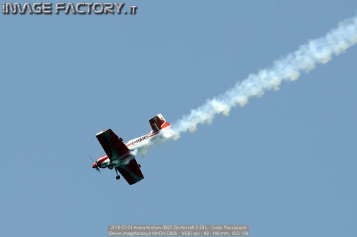 2018-07-01 Arona Airshow 0625 Zlin Aircraft Z-50 L - Guido Raccioppoli